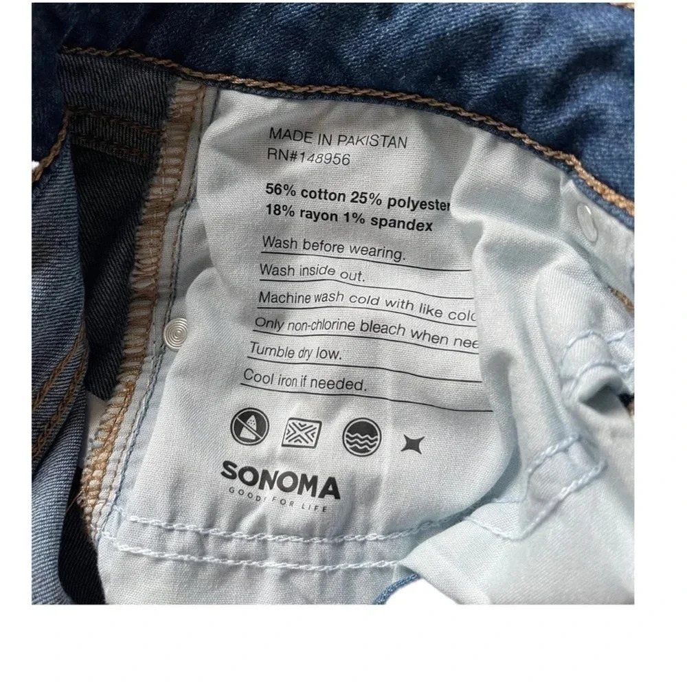 Sonoma Goods for Life straight leg jeans Women’s 6PR - Picture 6 of 9